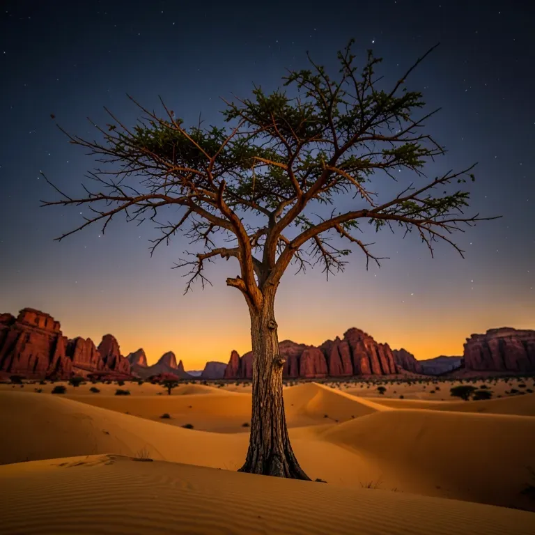 Title: Ténéré Ighudan (The Desert Never Sleeps)