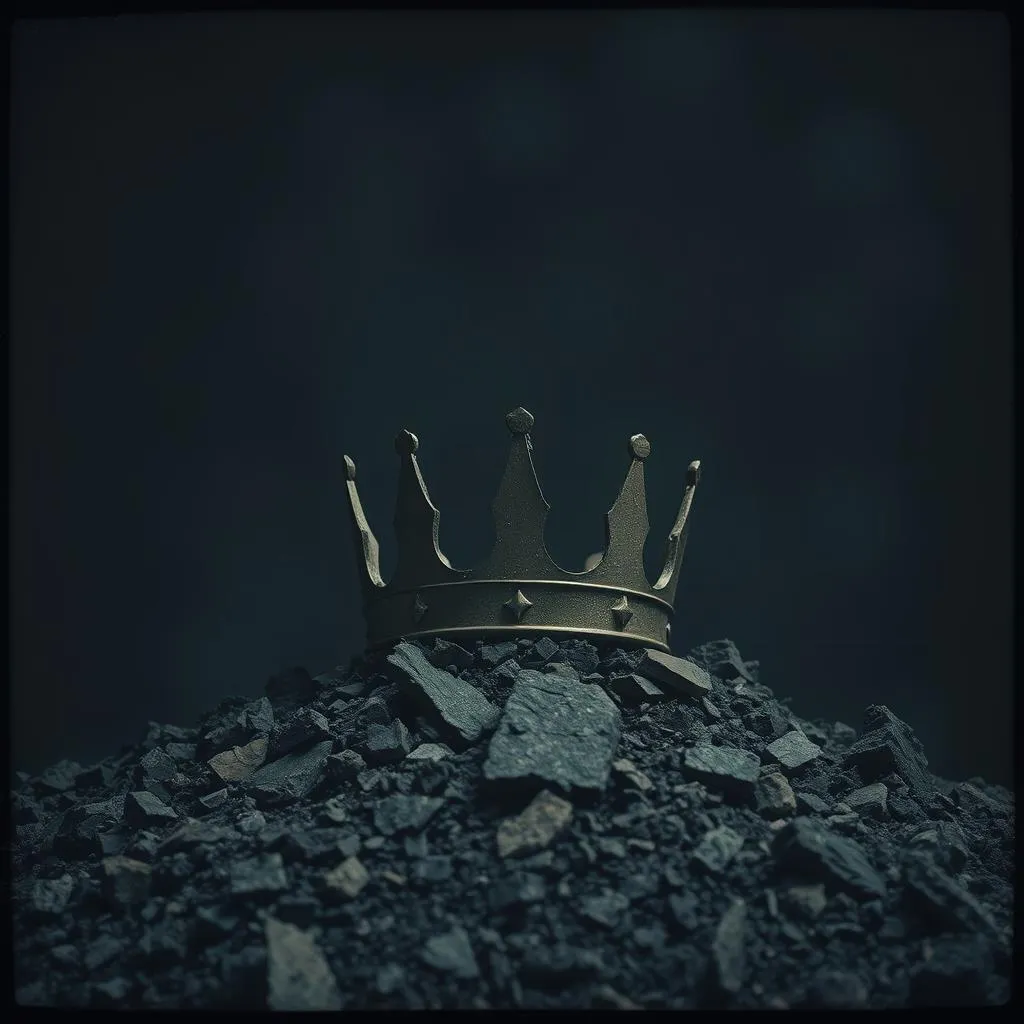 Broken crown