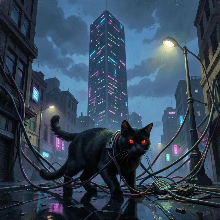 Cat growl