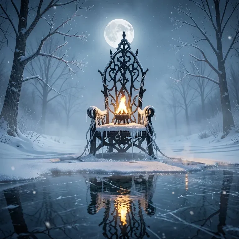 Queen of the frozen knight
