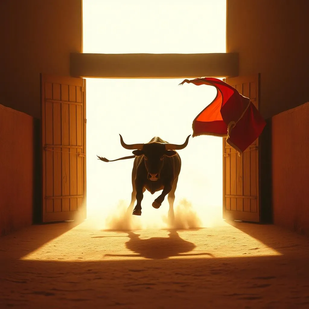 Bull at the gate