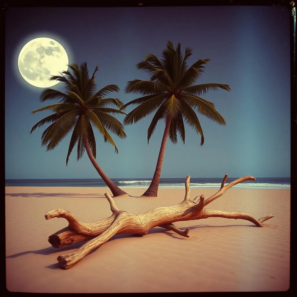 Beach is hot.