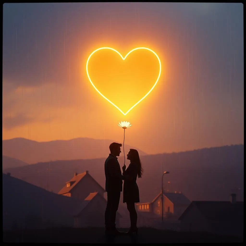 Amor  chegou