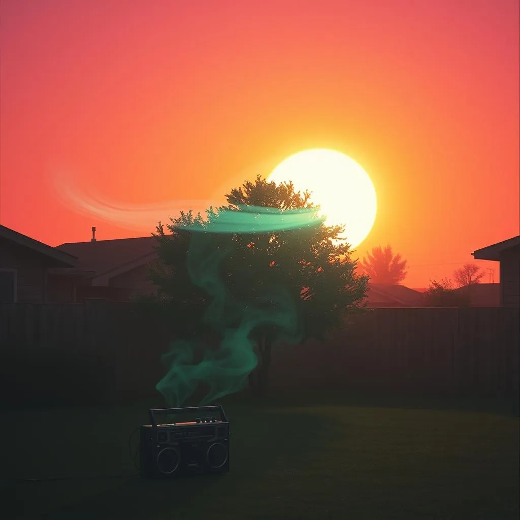 Smokin in the Yard