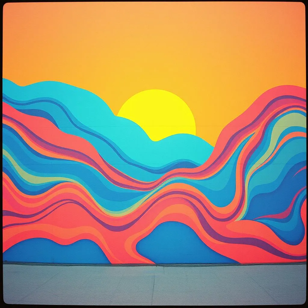 Golden Hour Graffiti