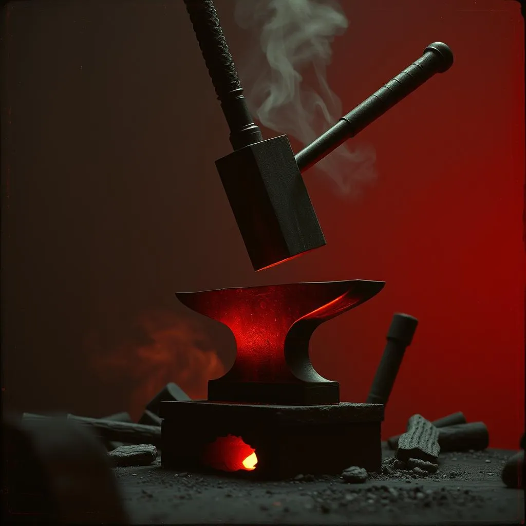 Striking the Anvil