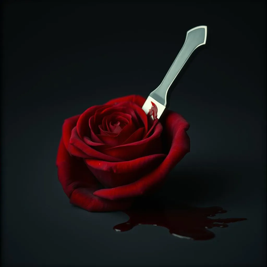 My girl stabbed me