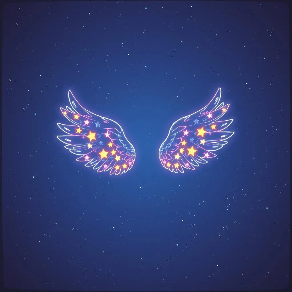 Starry wings
