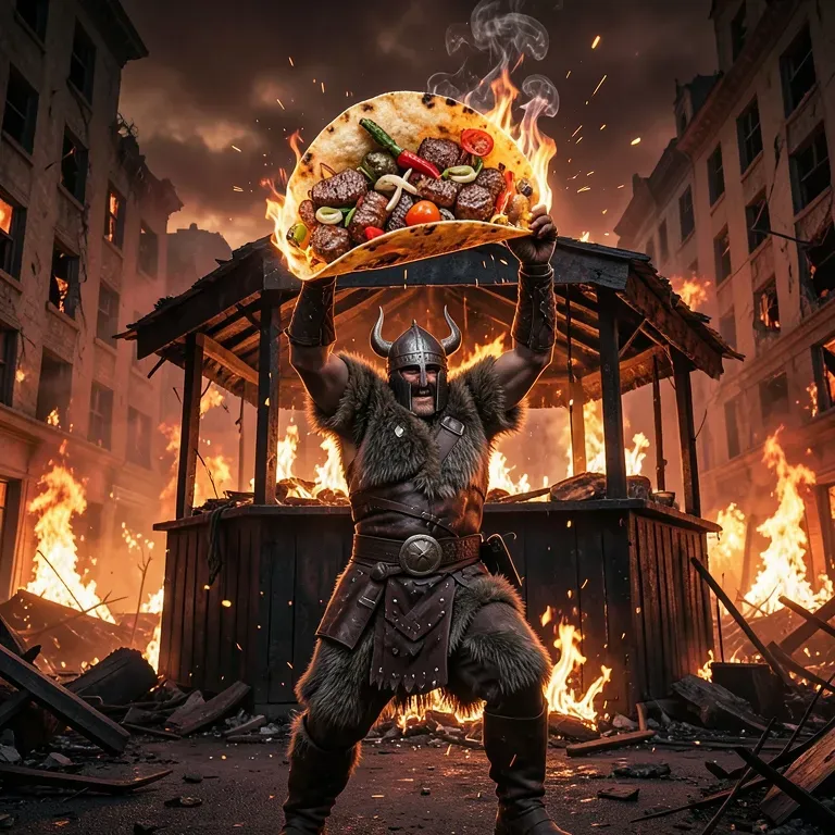 Taco Fire on Johnny Boy