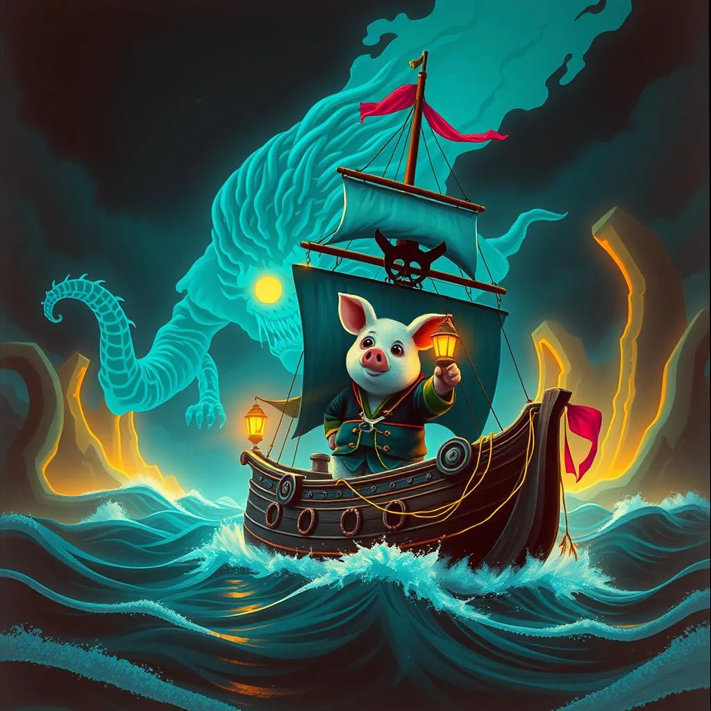 Schmekel the Pirate Pig