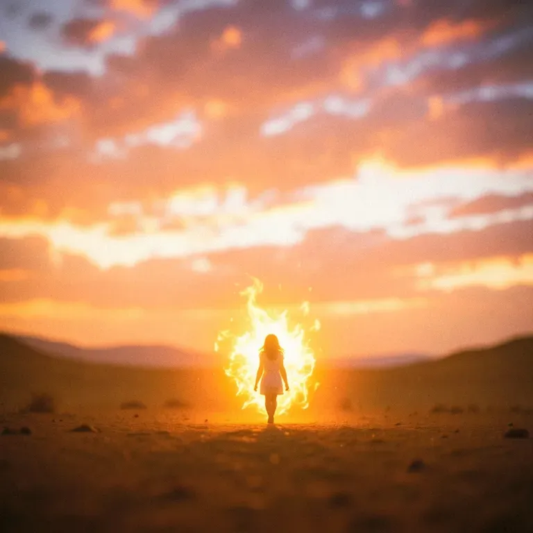 My daughters fire