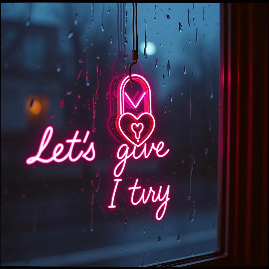 Let’s give love a try