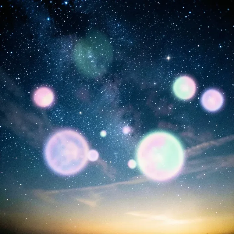 Lanterns Above Me