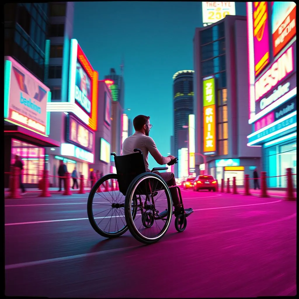 I asked if they were disabled