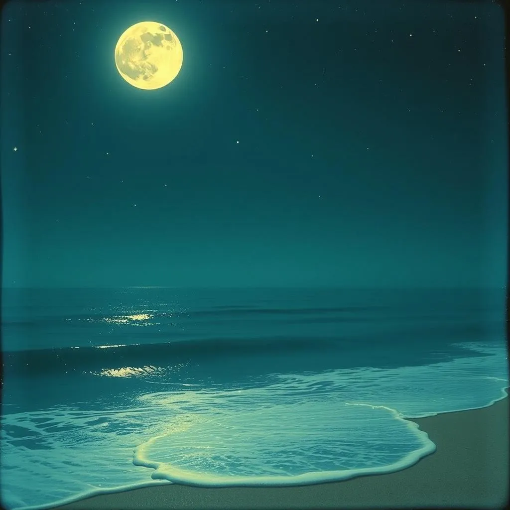 A Moonlit Stroll in Vietnam