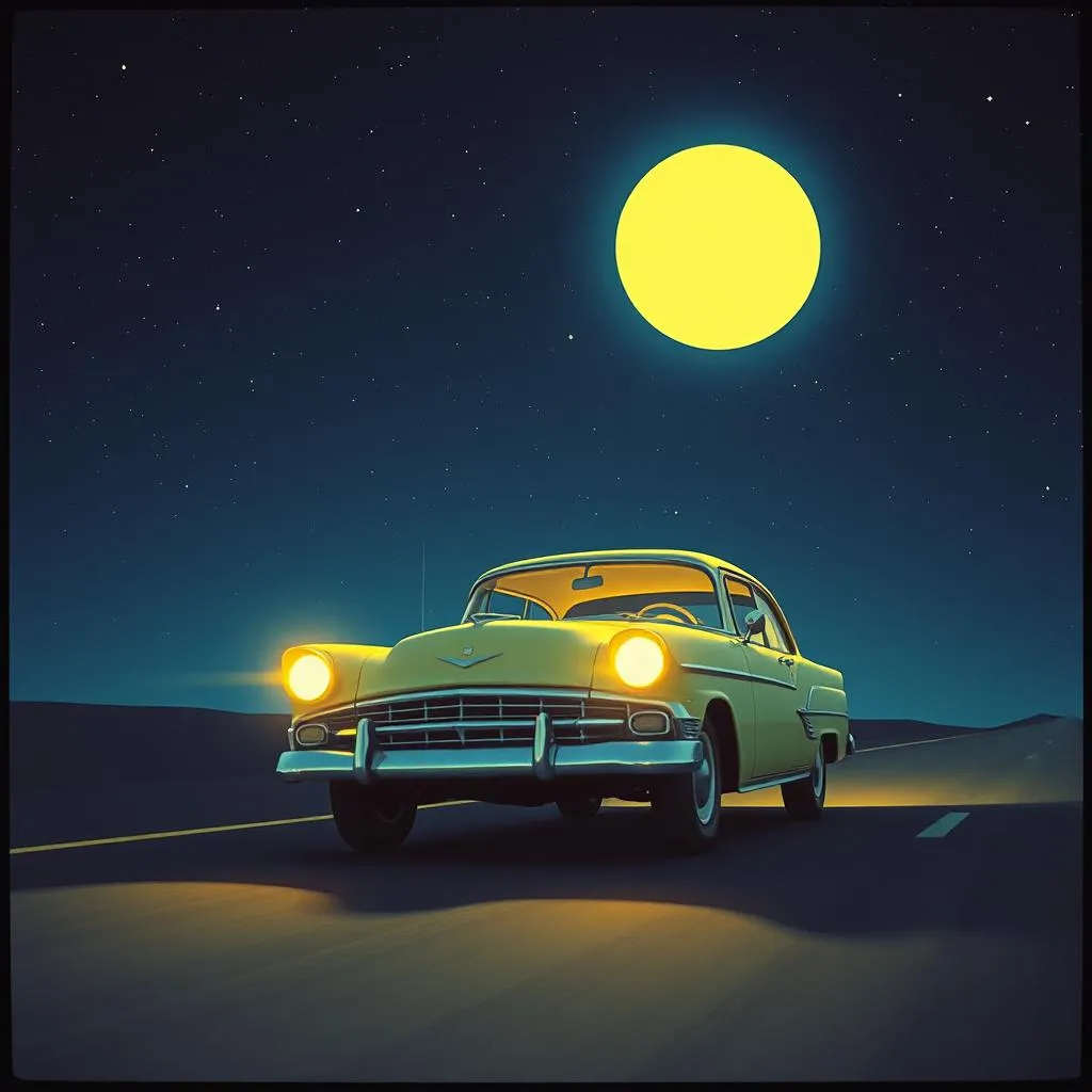 Echoes on a Midnight Road