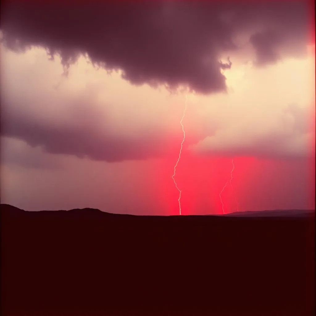 Bloody rain..