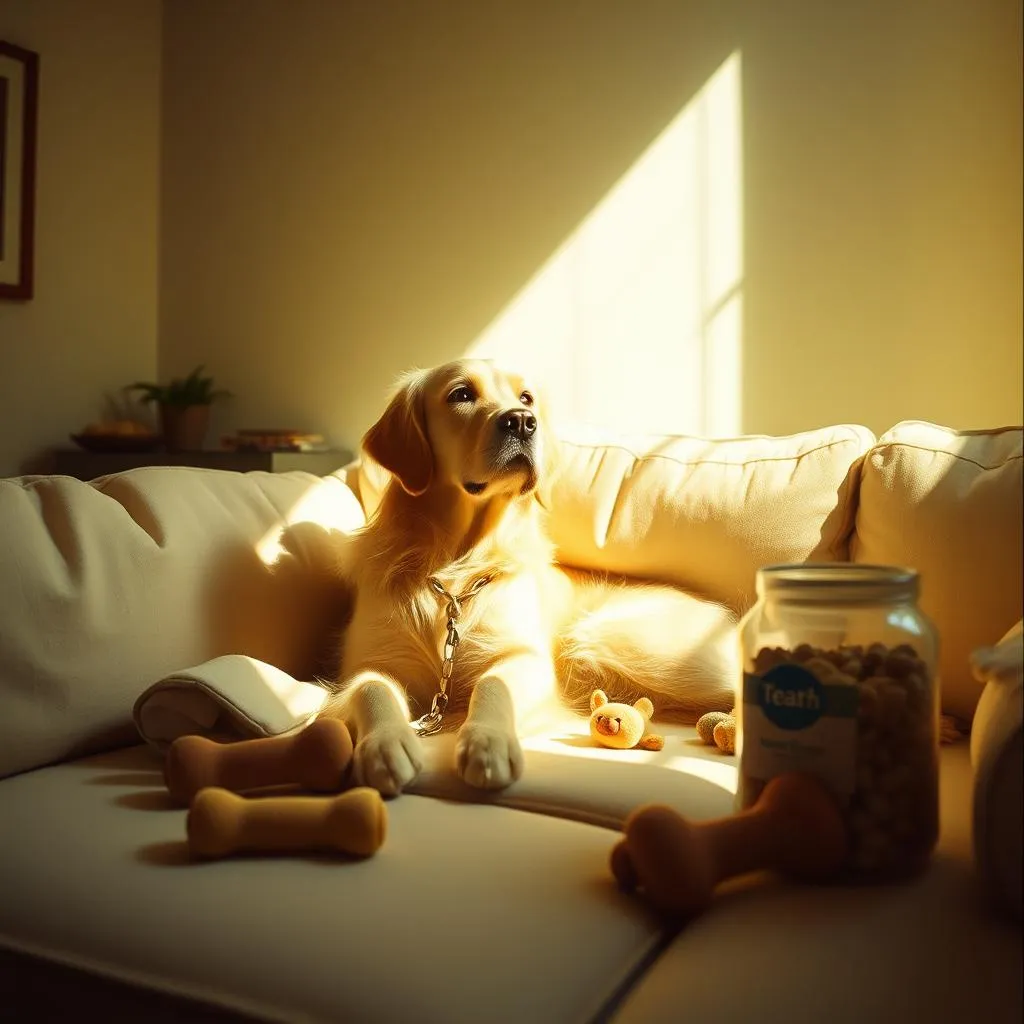 Dixie the Lazy Dog