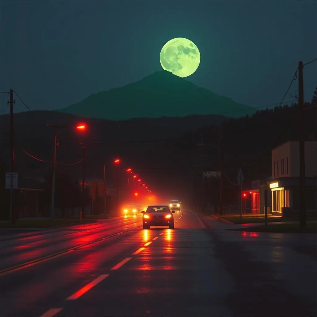 Green Mountains to Peach Trees
