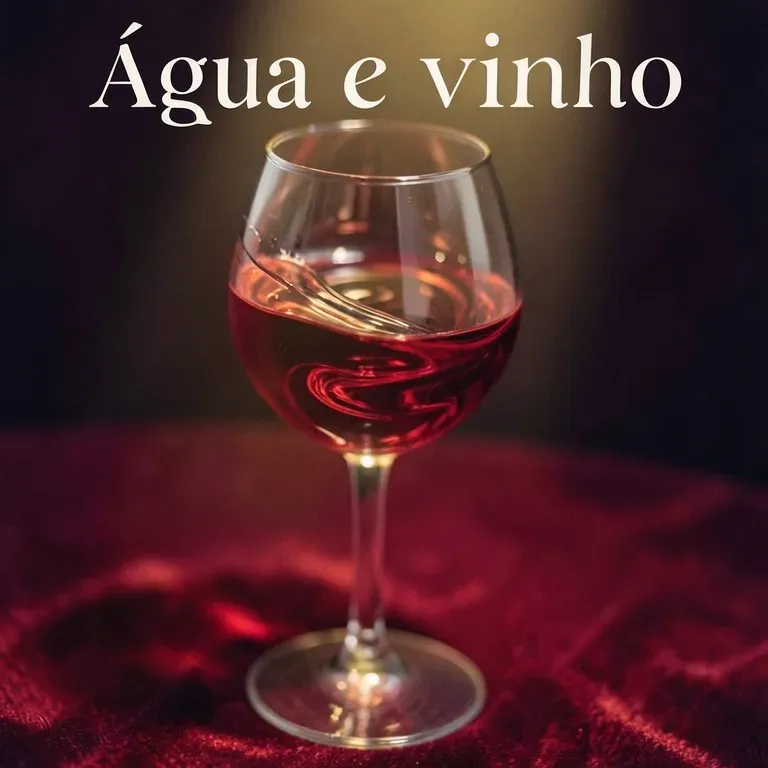 Água e vinho