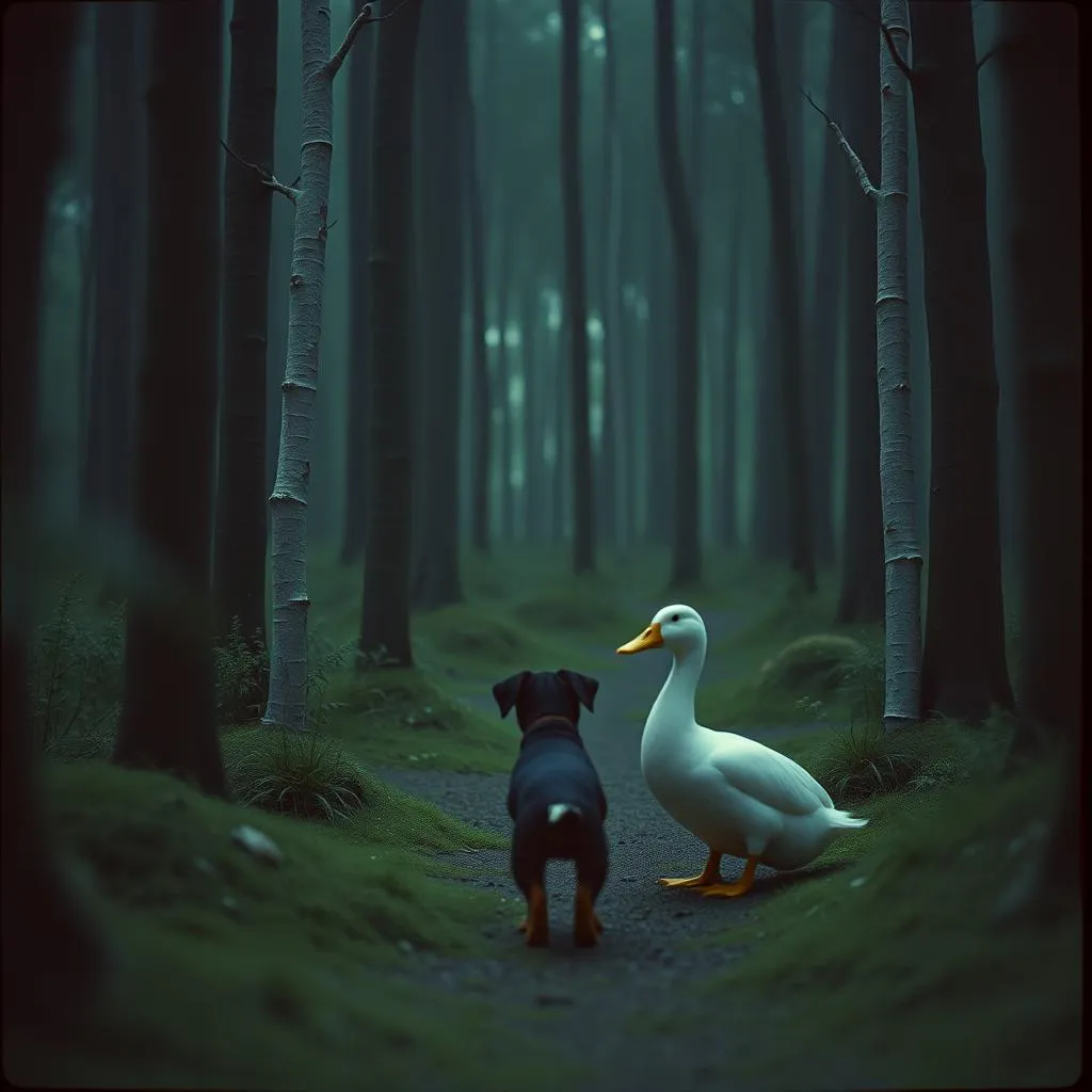 Chiweenie in Wonderland