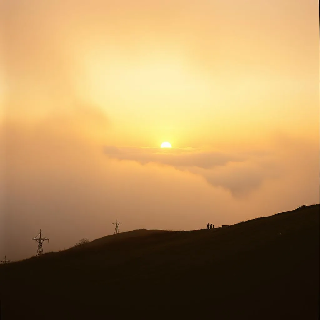 The sun shines even behind the clouds