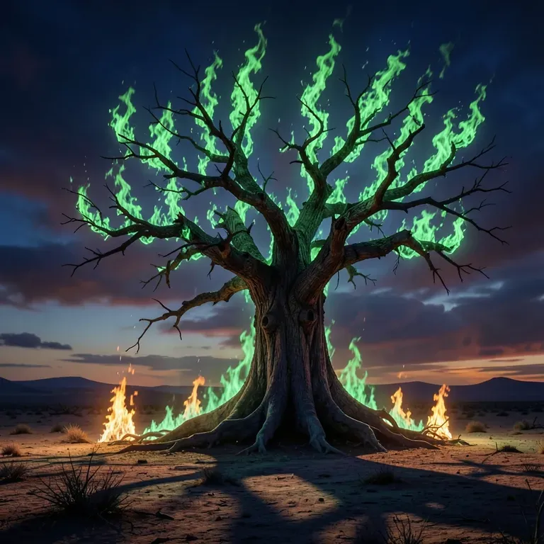 Queen of Green Flames