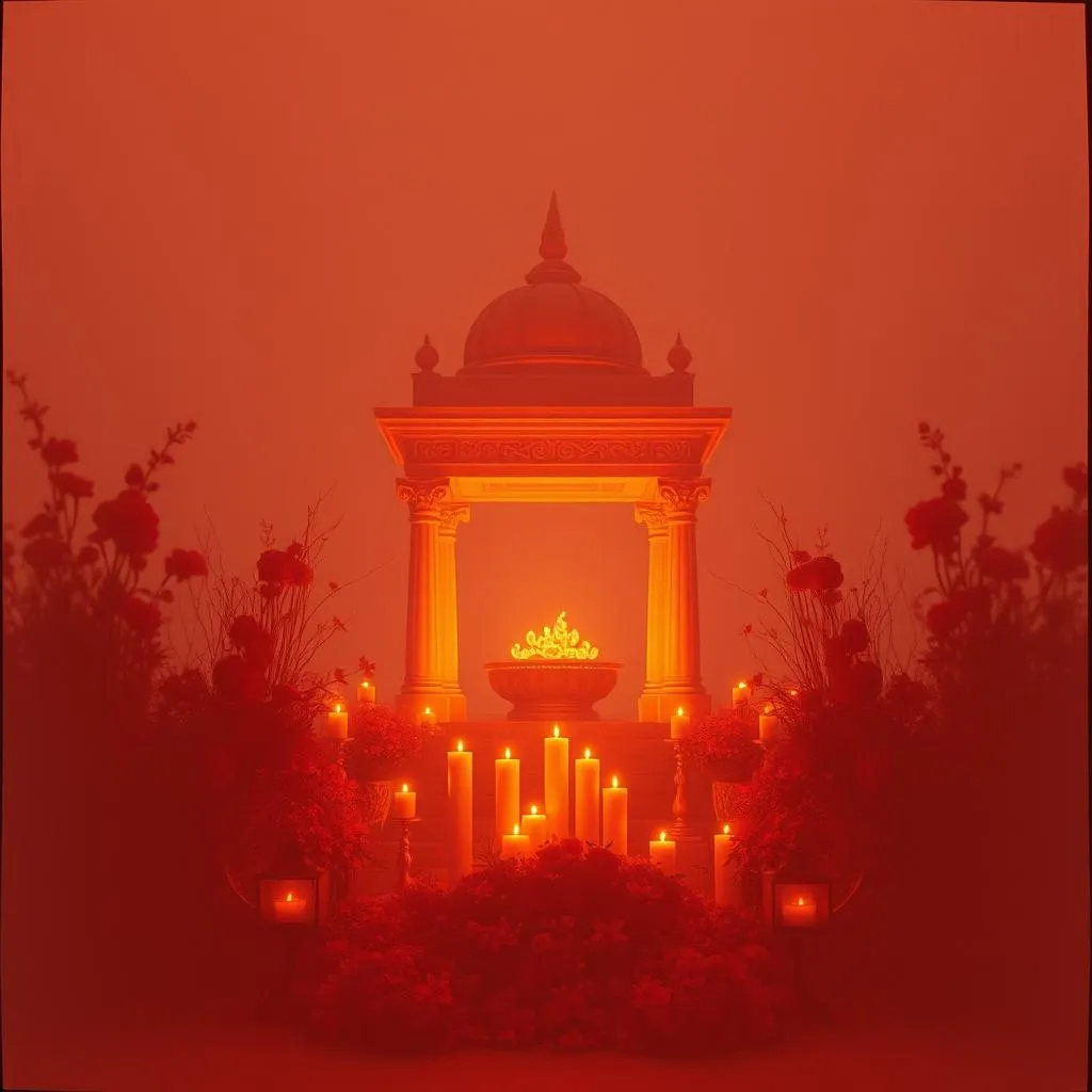 Incendio de la virgen