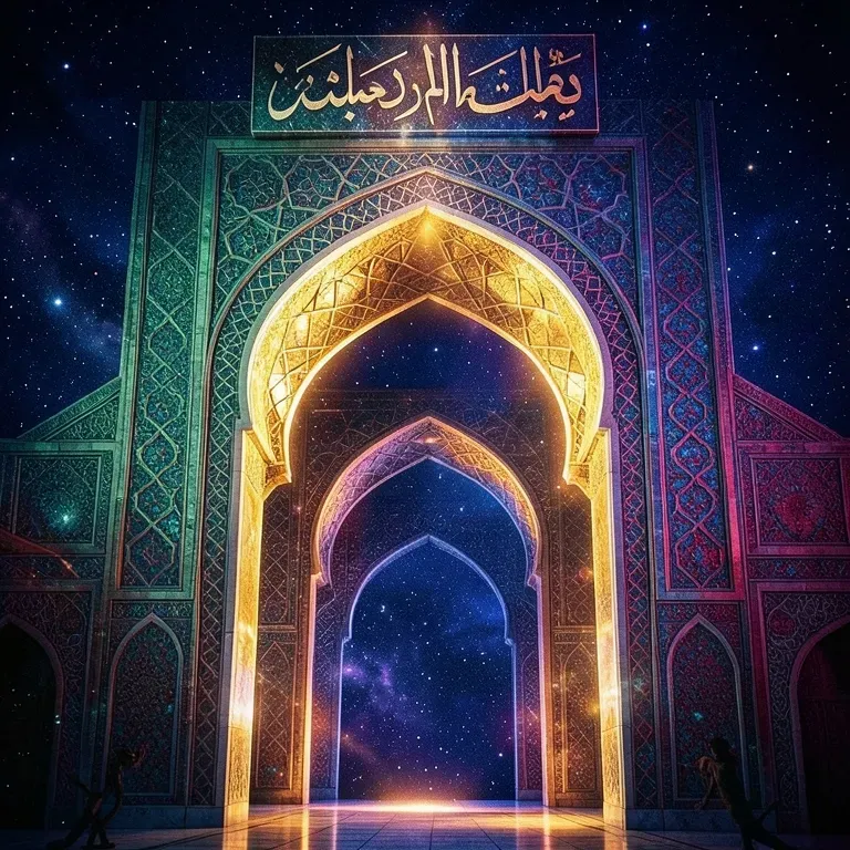 على بابك