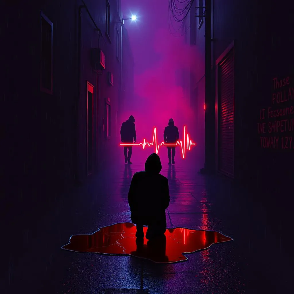 Written in blood