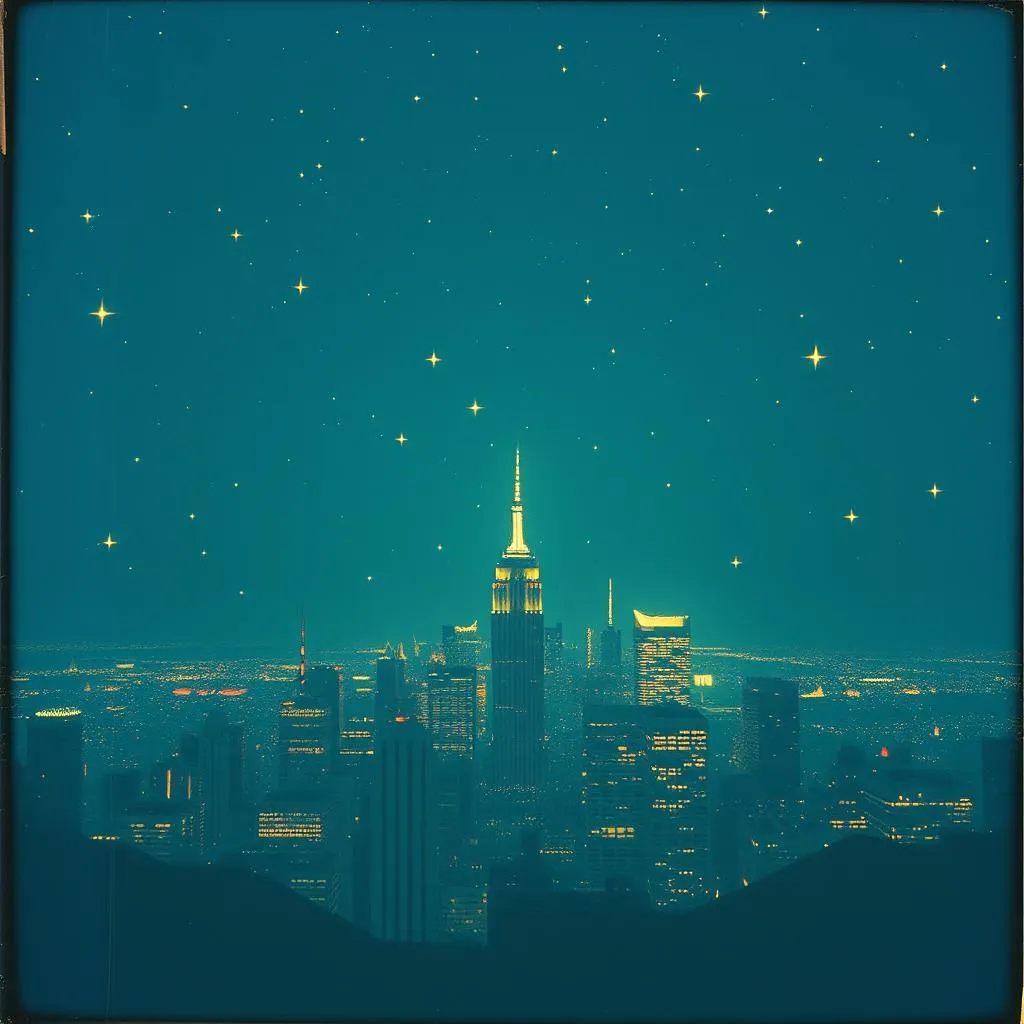 +  city lihgts +