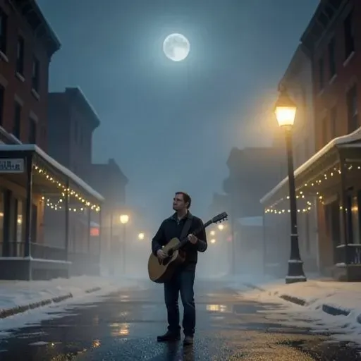 Snowstorm on Beale Street