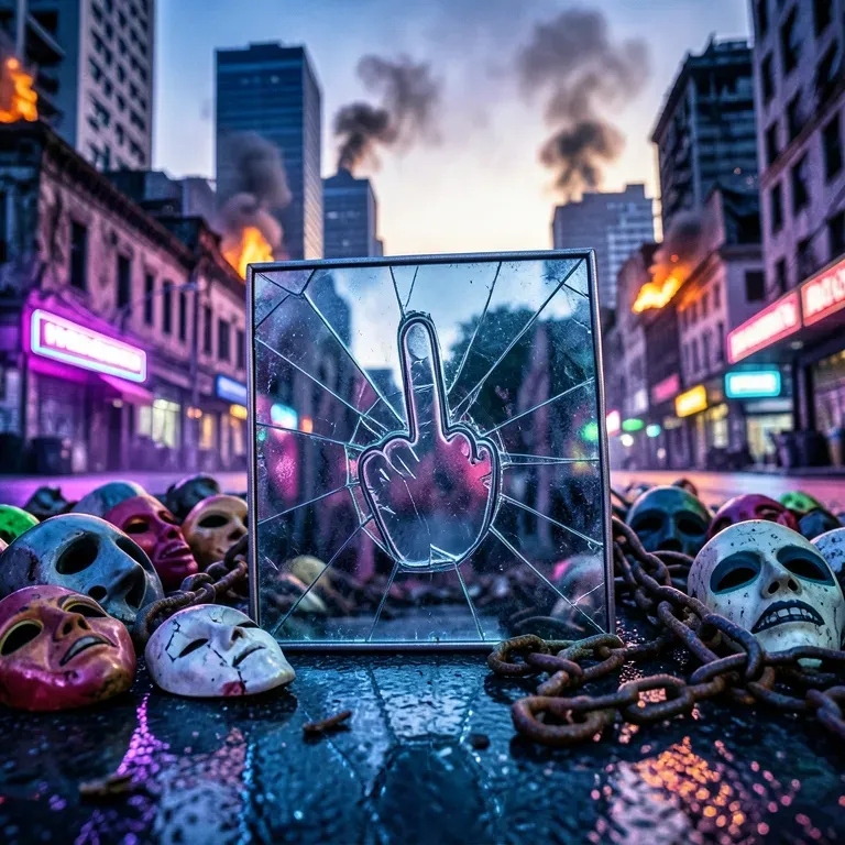 Middle Finger Mirror