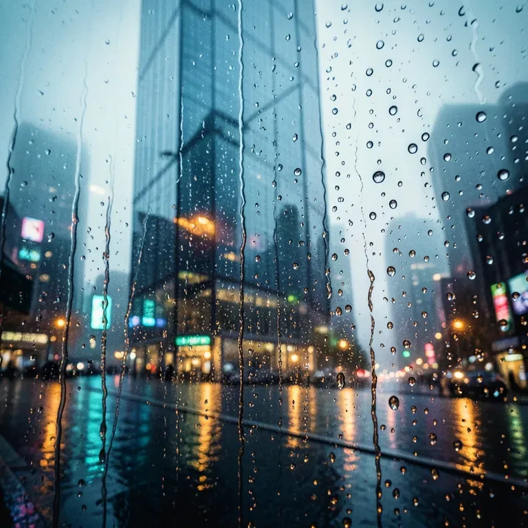Rain on Glass
