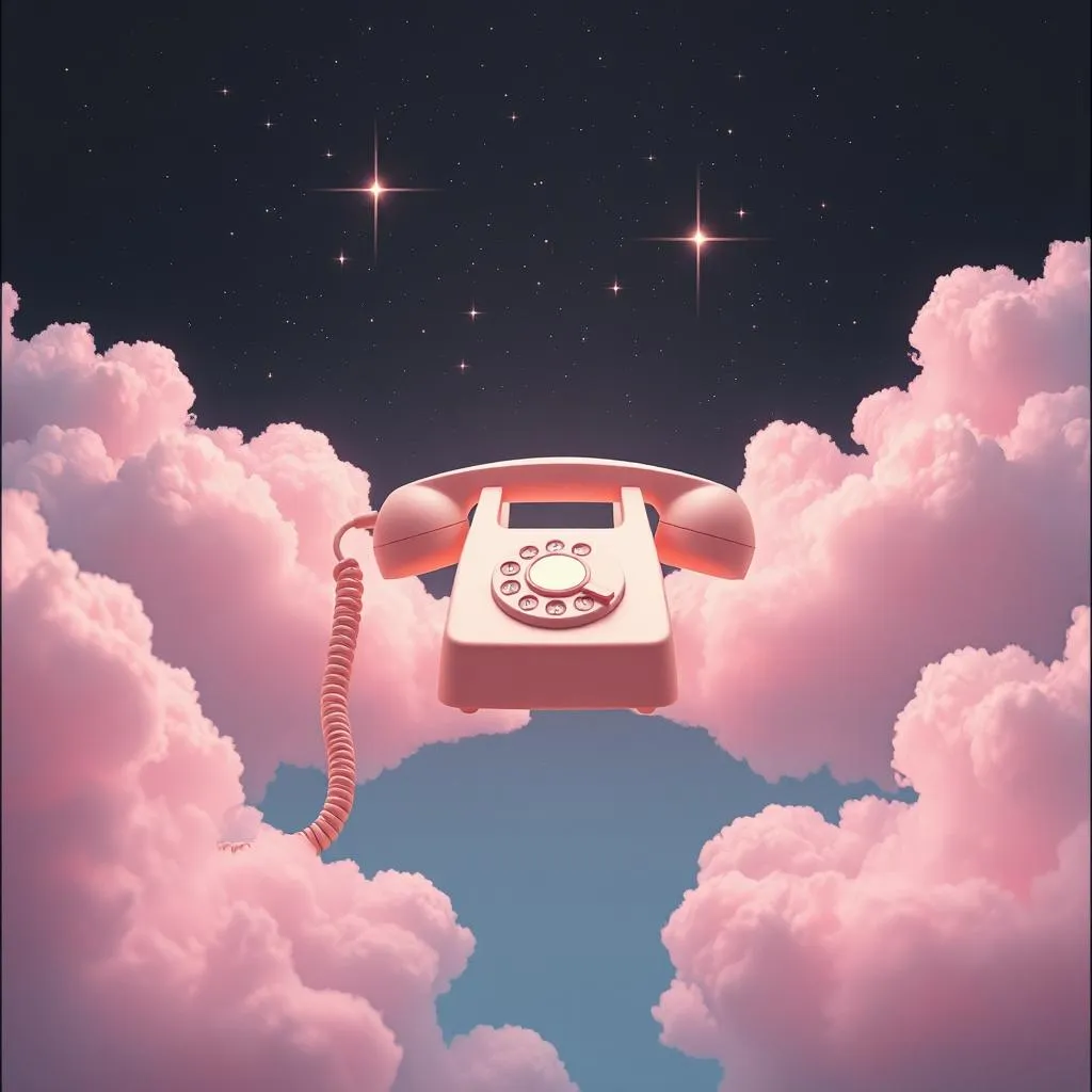 My Mom is calling from heaven
