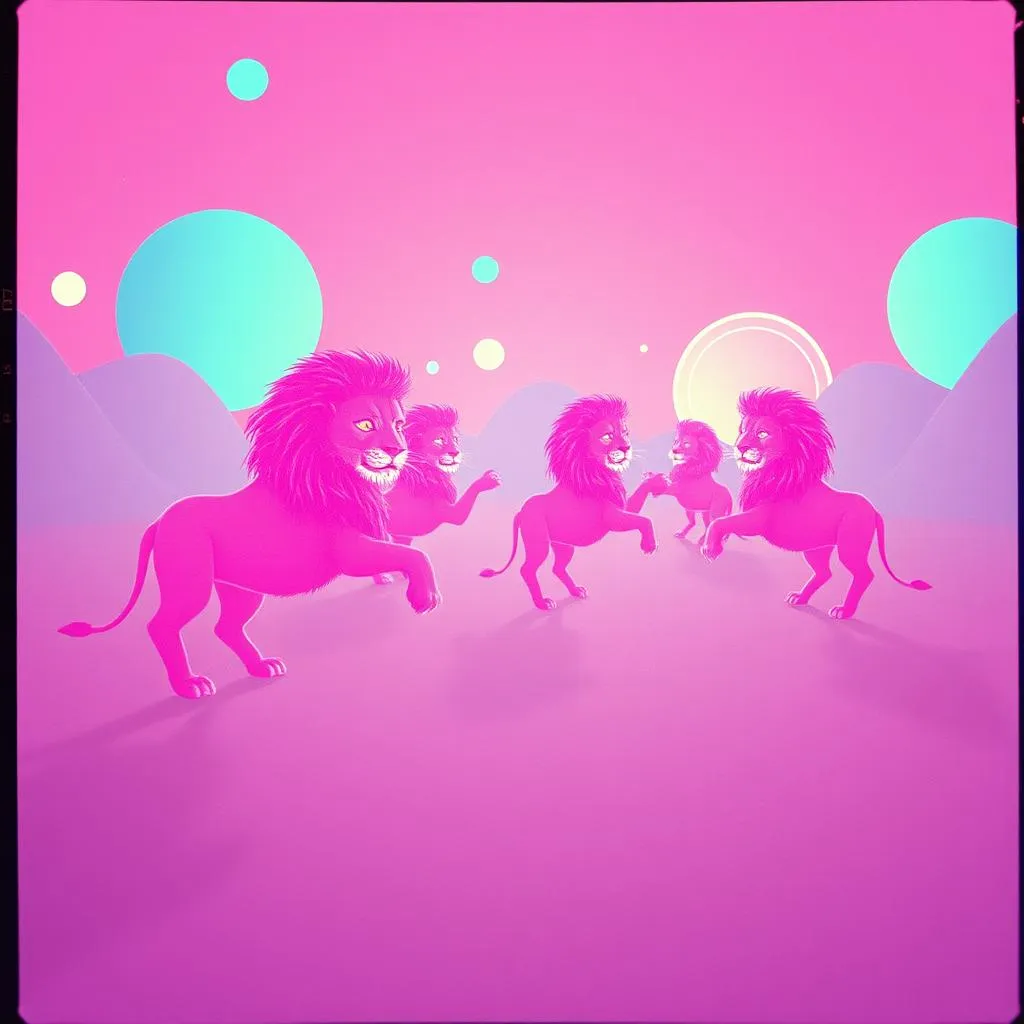 Pink Lions Geburtstag