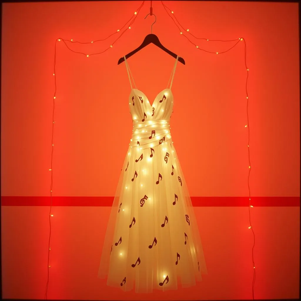 La del vestido Blanco