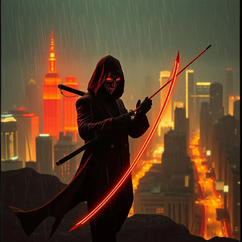 The Red In The Rain
