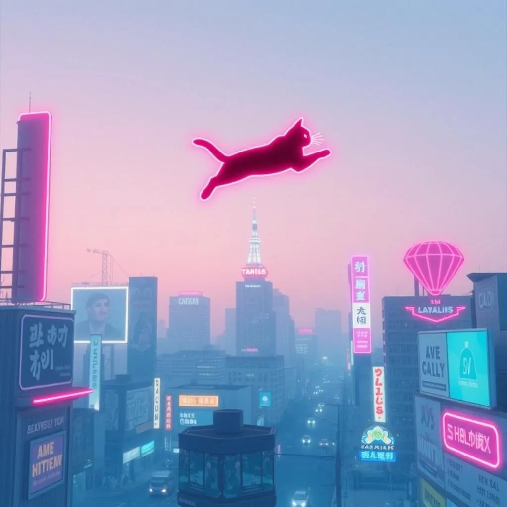 The fFying Cat