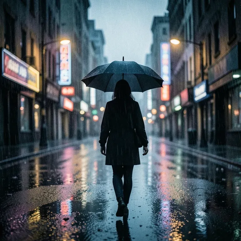 Woman in the Dark