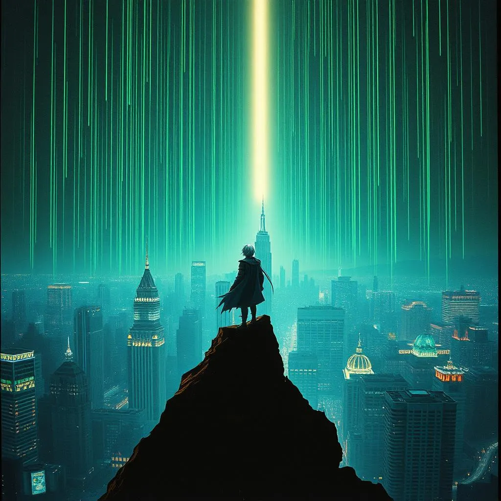 Lifestream Over Midgar