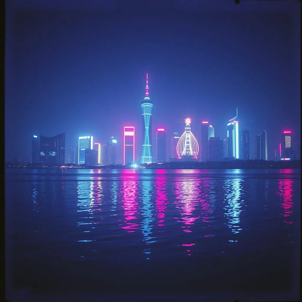 Reflections in Neon