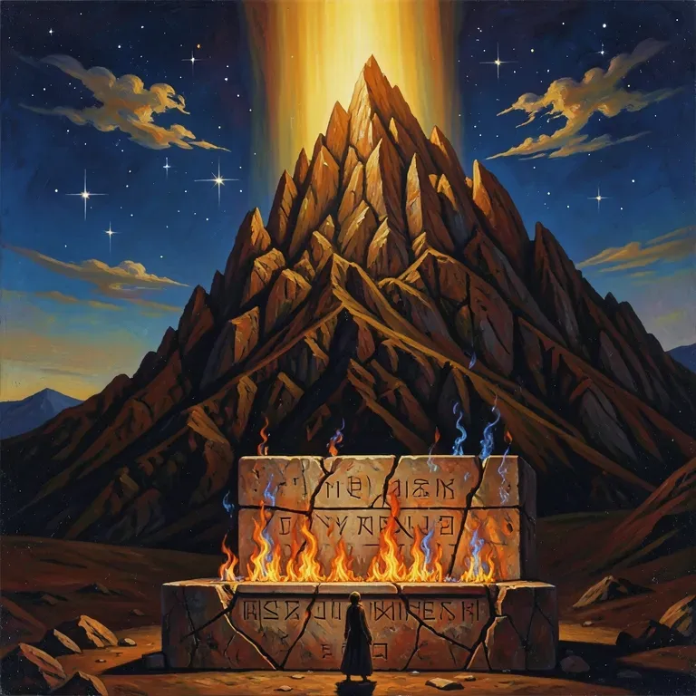 Lè Dieu qui repond par le feu