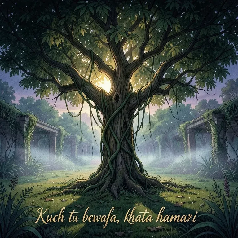 Kuch tu bewafa, khata hamari