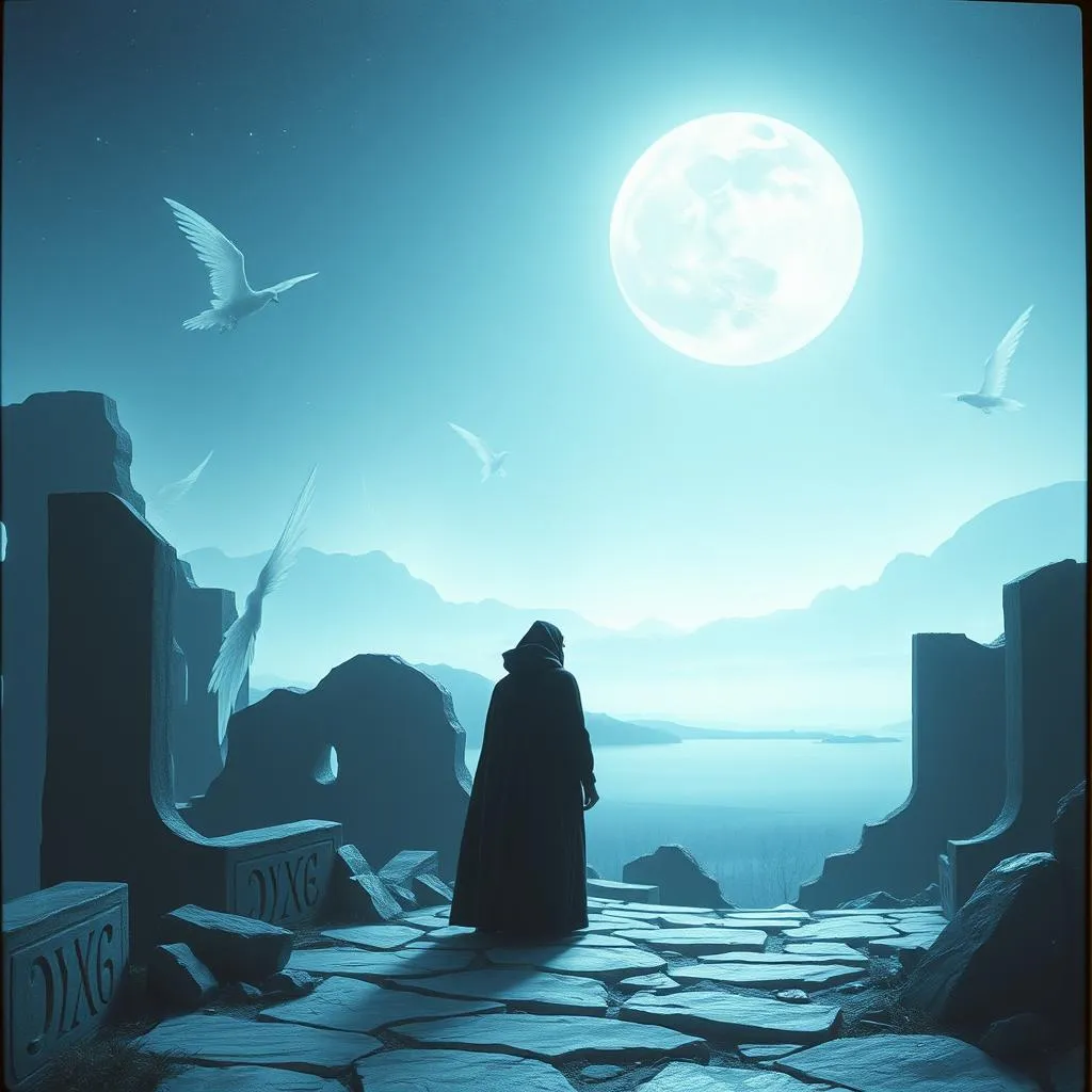 Saelen En'alae Selin - where Wings fall through