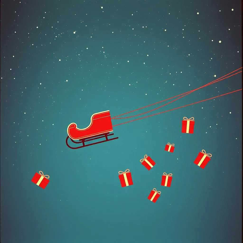 Santa Claus is coming.