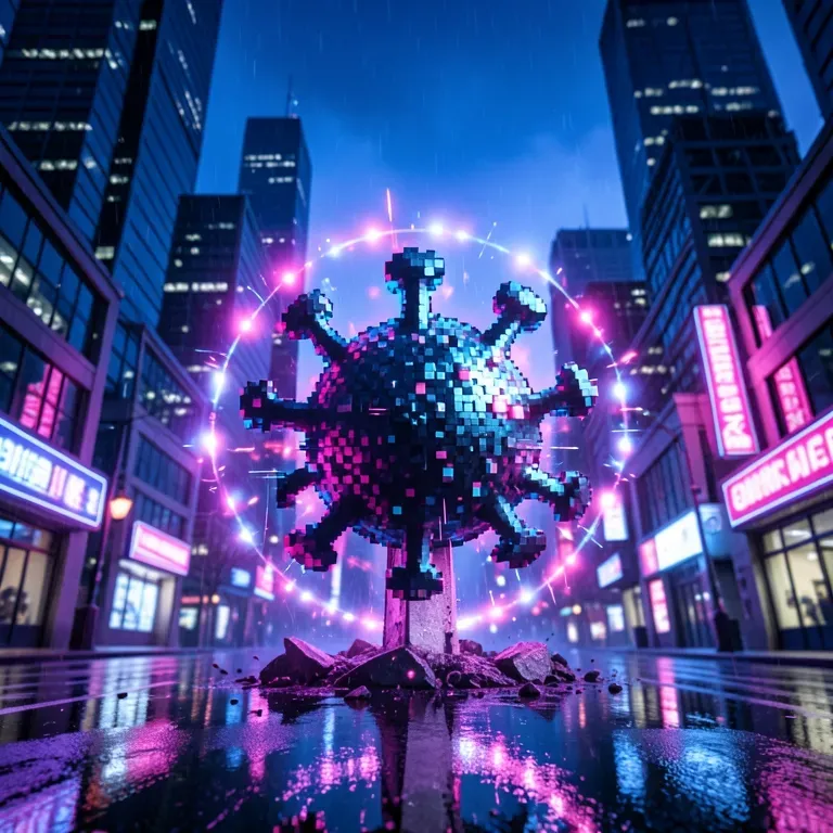 Cyber Virus Dance