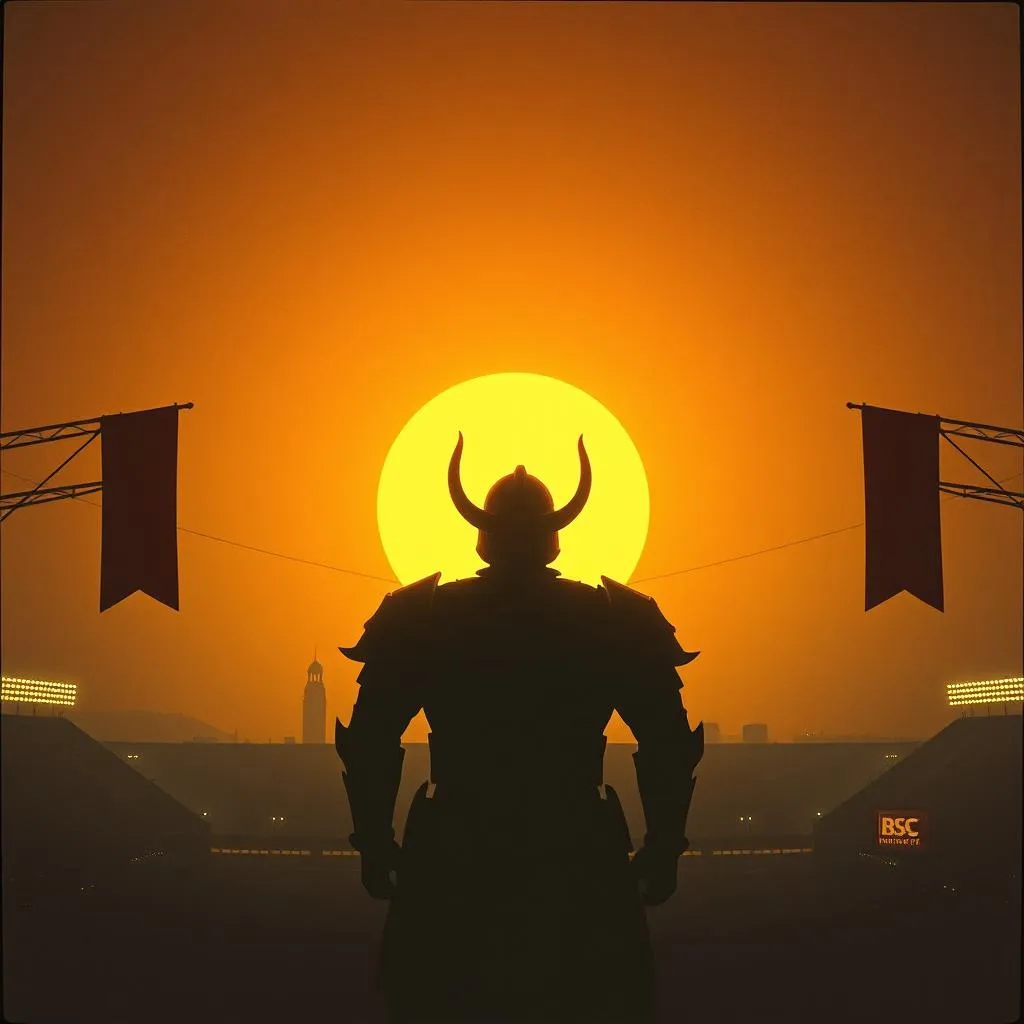 Victory rises