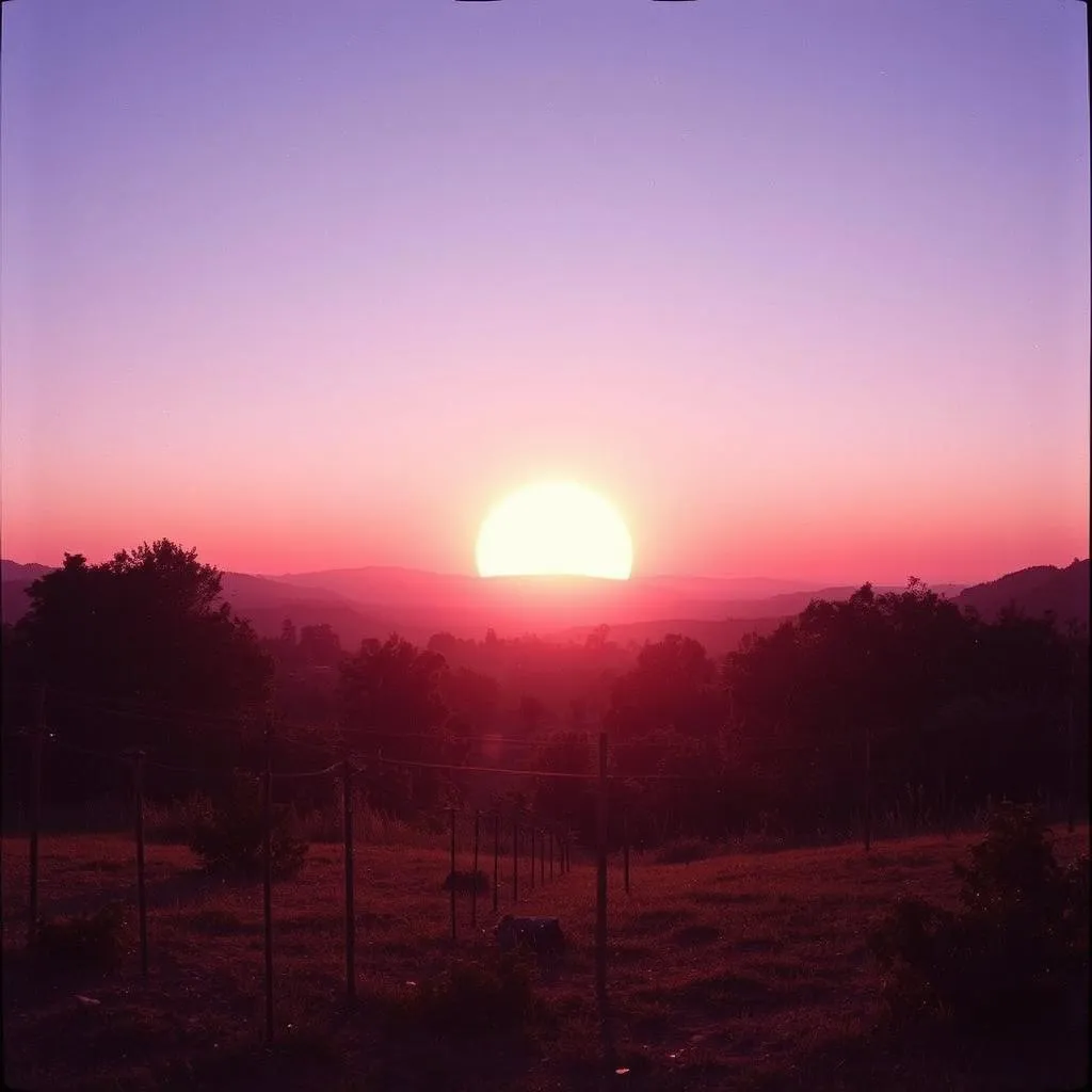 Morning purple 