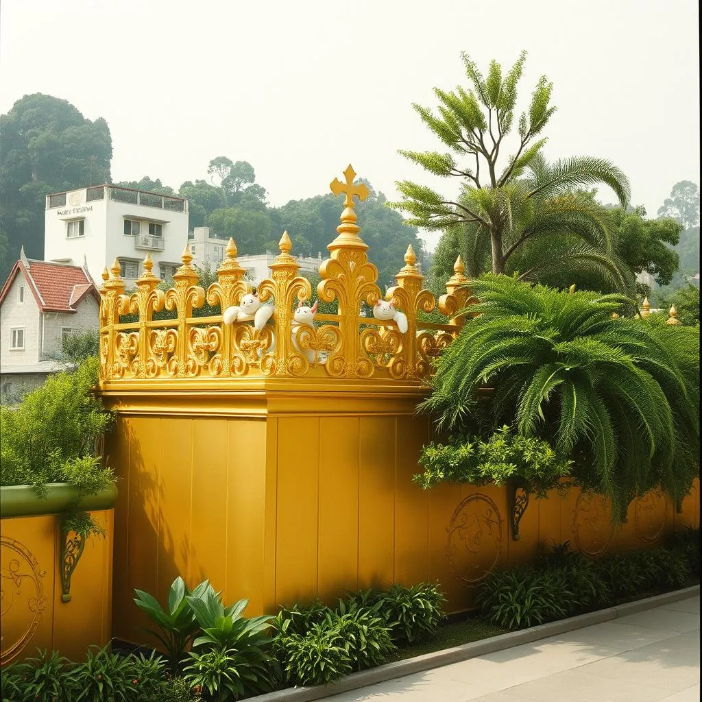 We shall live in golden splendor